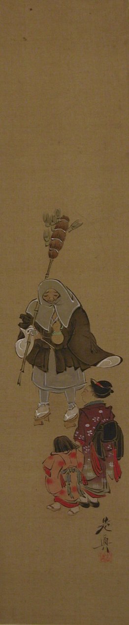 Gruppe, 1800-tallet., 1800-tallet. av Shibata Zeshin