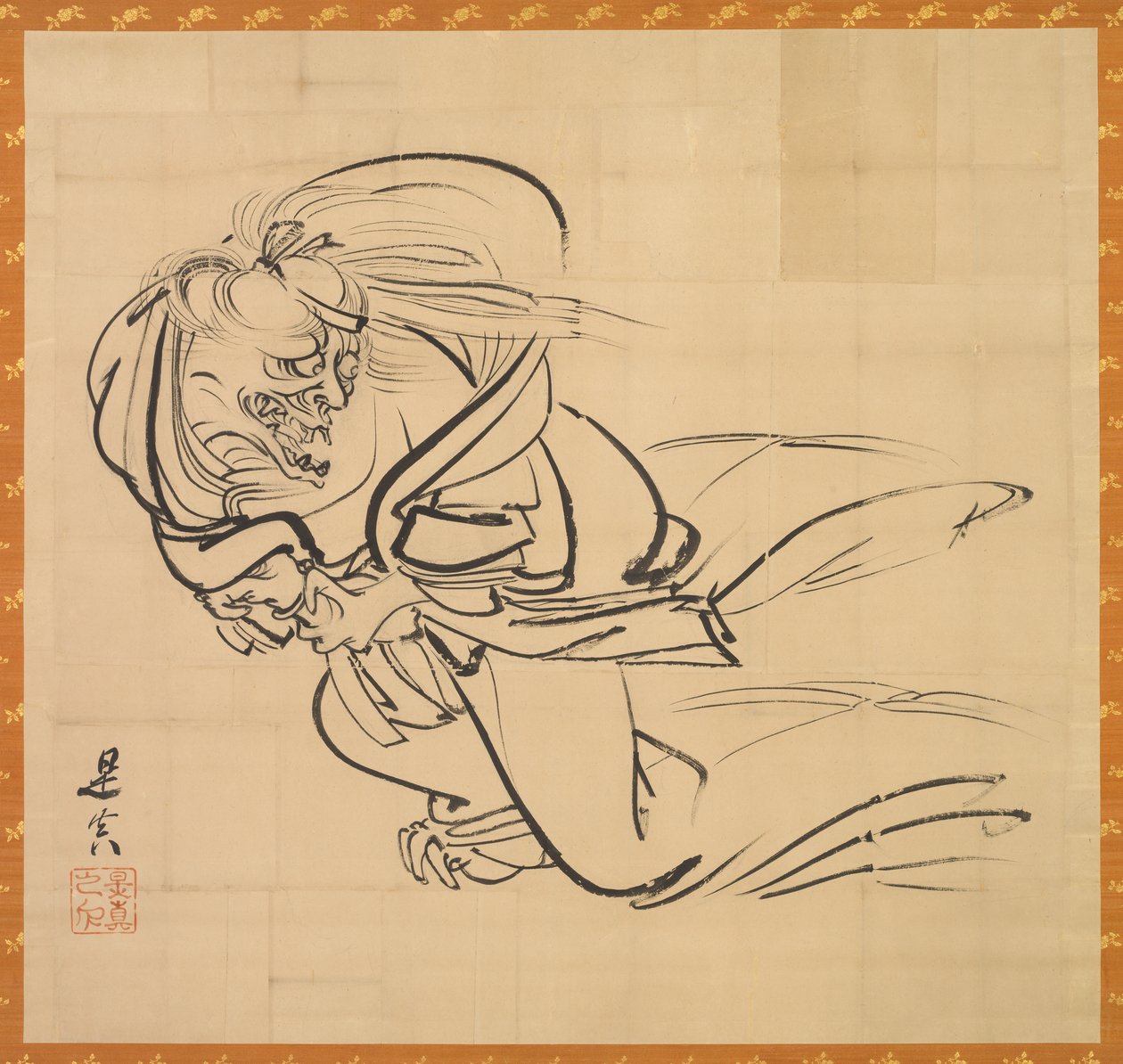 Ibaraki av Shibata Zeshin