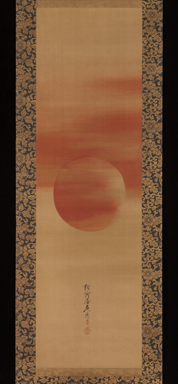 Aufgehende Sonne av Shibata Zeshin