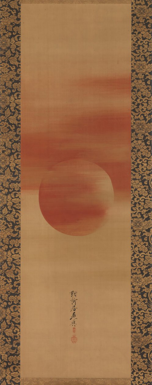 Rising Sun, andre halvdel av 1800-tallet. av Shibata Zeshin