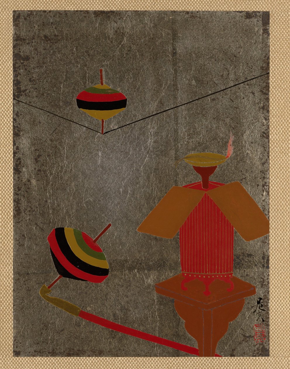 Kreisel av Shibata Zeshin