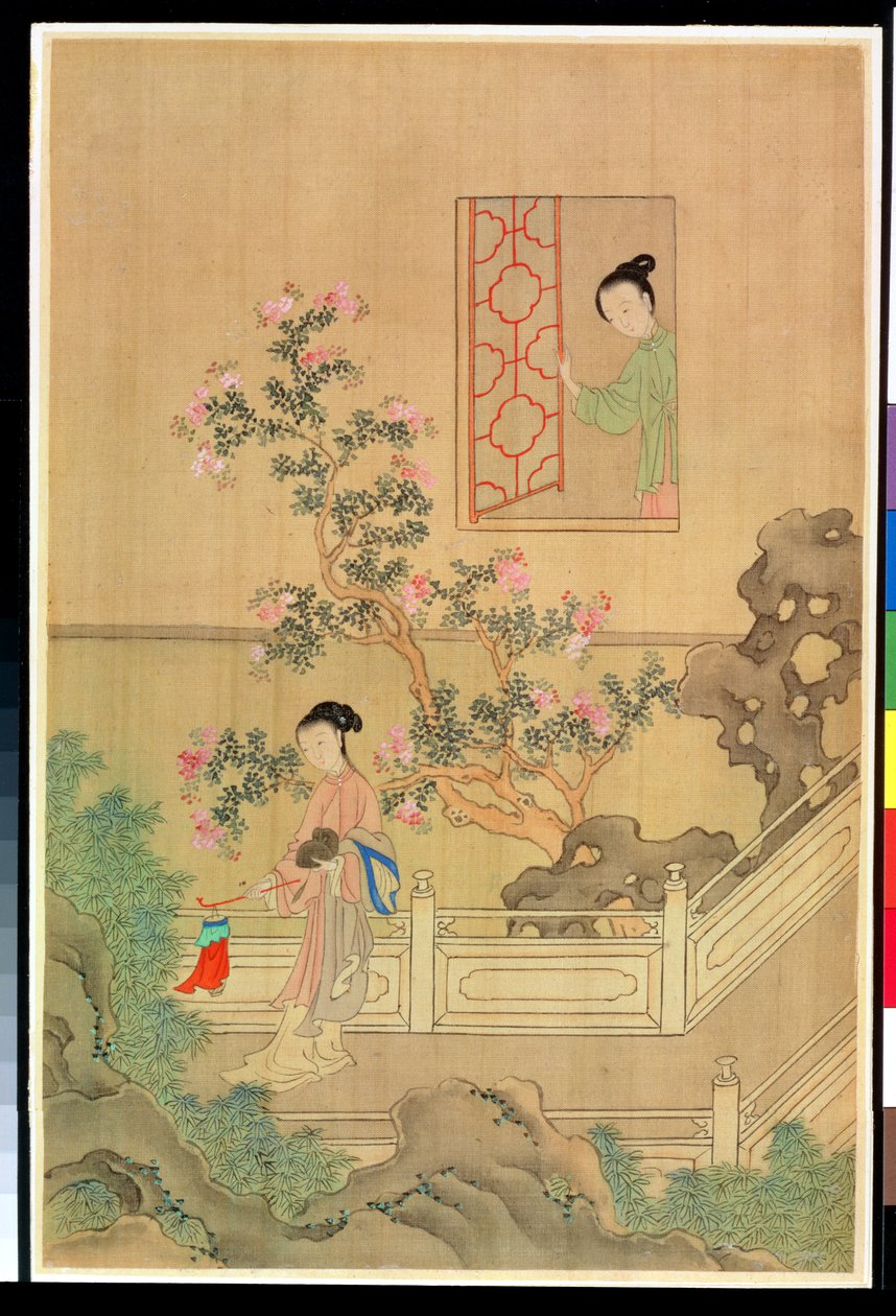 Kvinne i hagen av Shih Fu Chuiu Ying Shih Fu Chuiu Ying
