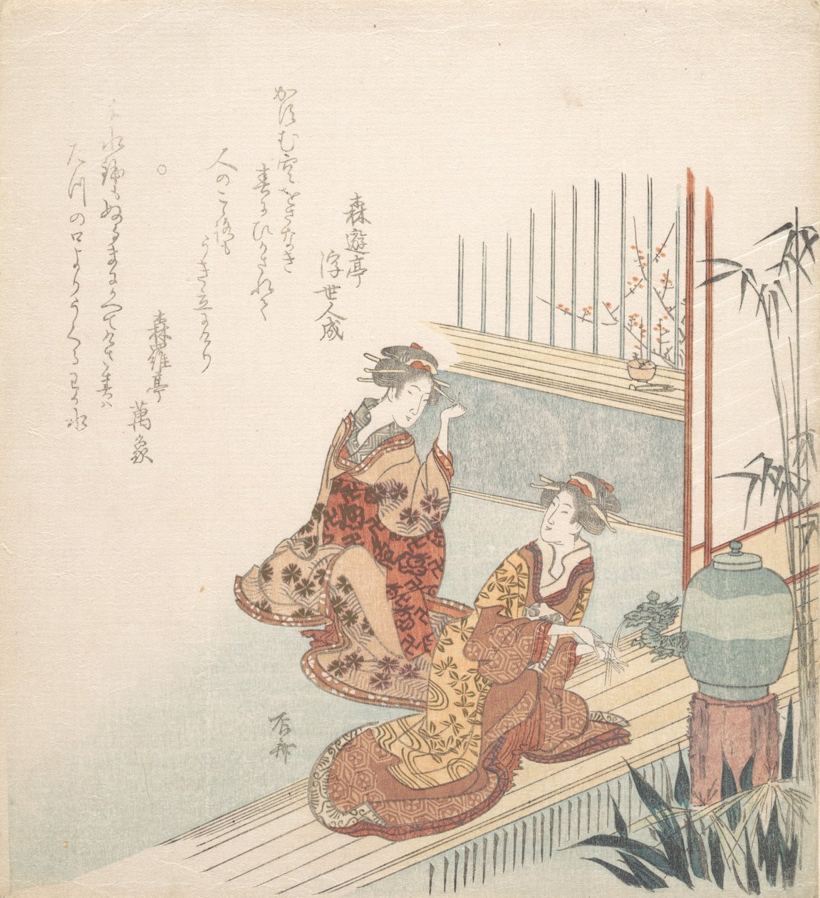 Tidlig vår, 1750-1835., 1750-1835. av Shinsai
