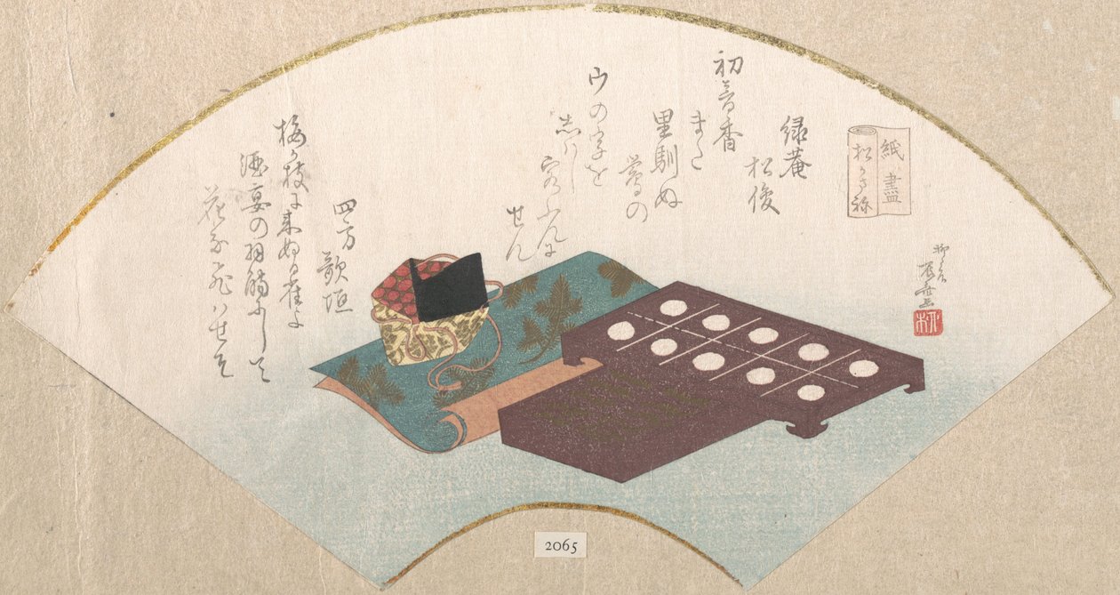 Antrekk for røkelsesspillet, 1800-tallet., 1800-tallet. av Shinsai