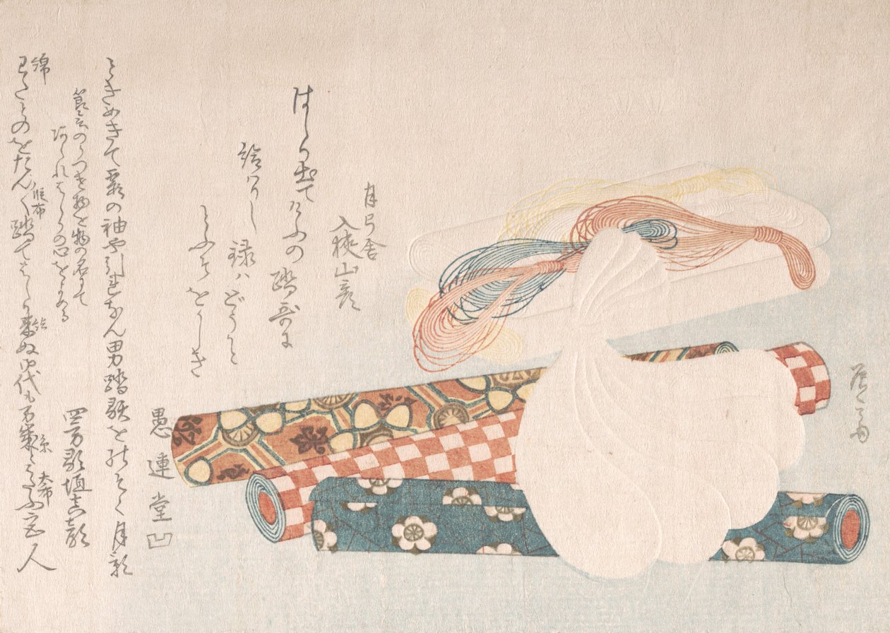Ruller av tøy, bomull og garn, 1800-tallet., 1800-tallet. av Shinsai