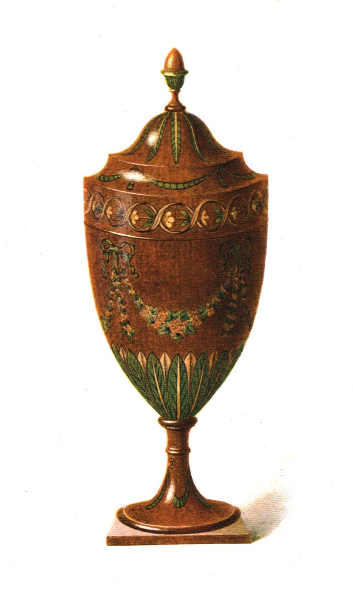 Sirkulær knivkoffert, 1908. av Shirley Charles Llewellyn Slocombe