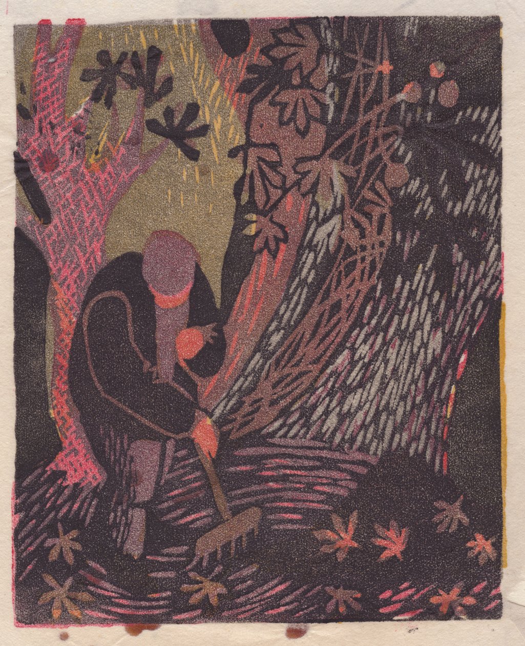 'Høst', 1951. av Shirley Markham