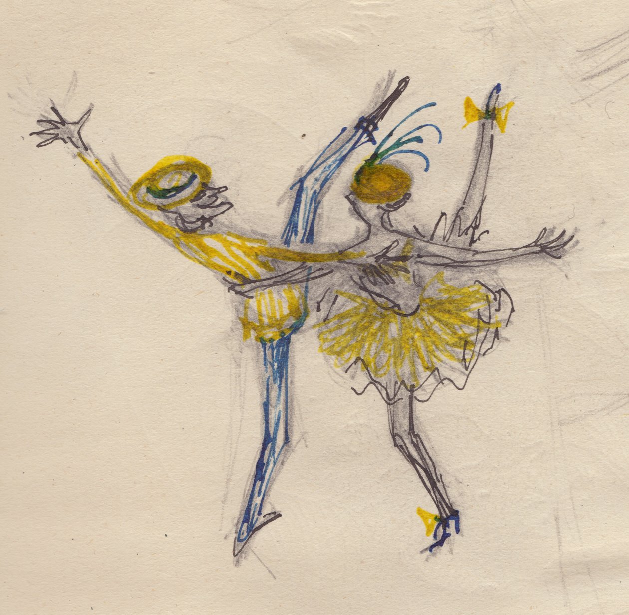 Pardans, c1950. av Shirley Markham