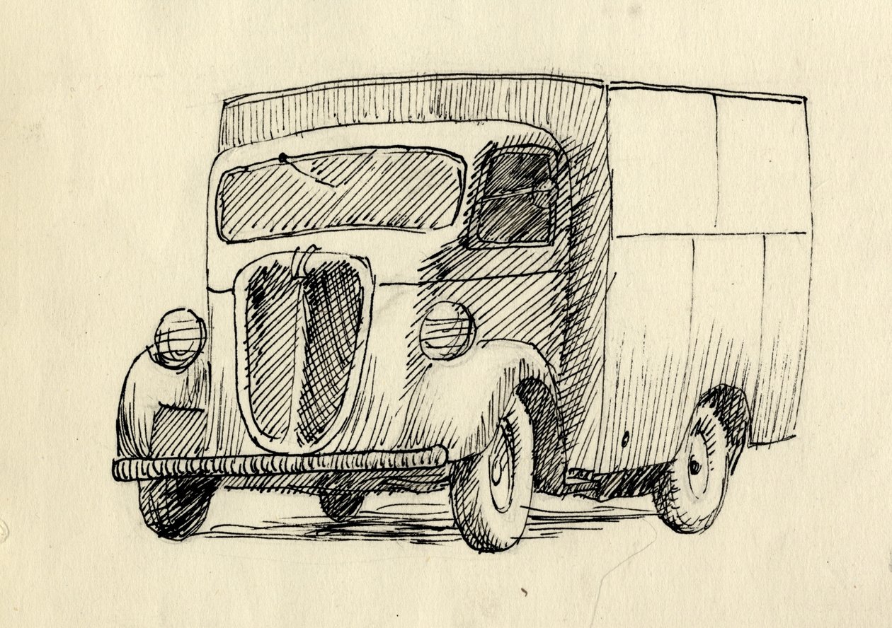 Lorry, 1951. av Shirley Markham
