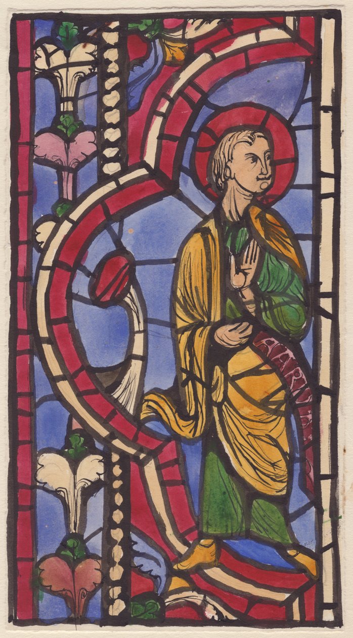 Glassmaleri, 1951. av Shirley Markham