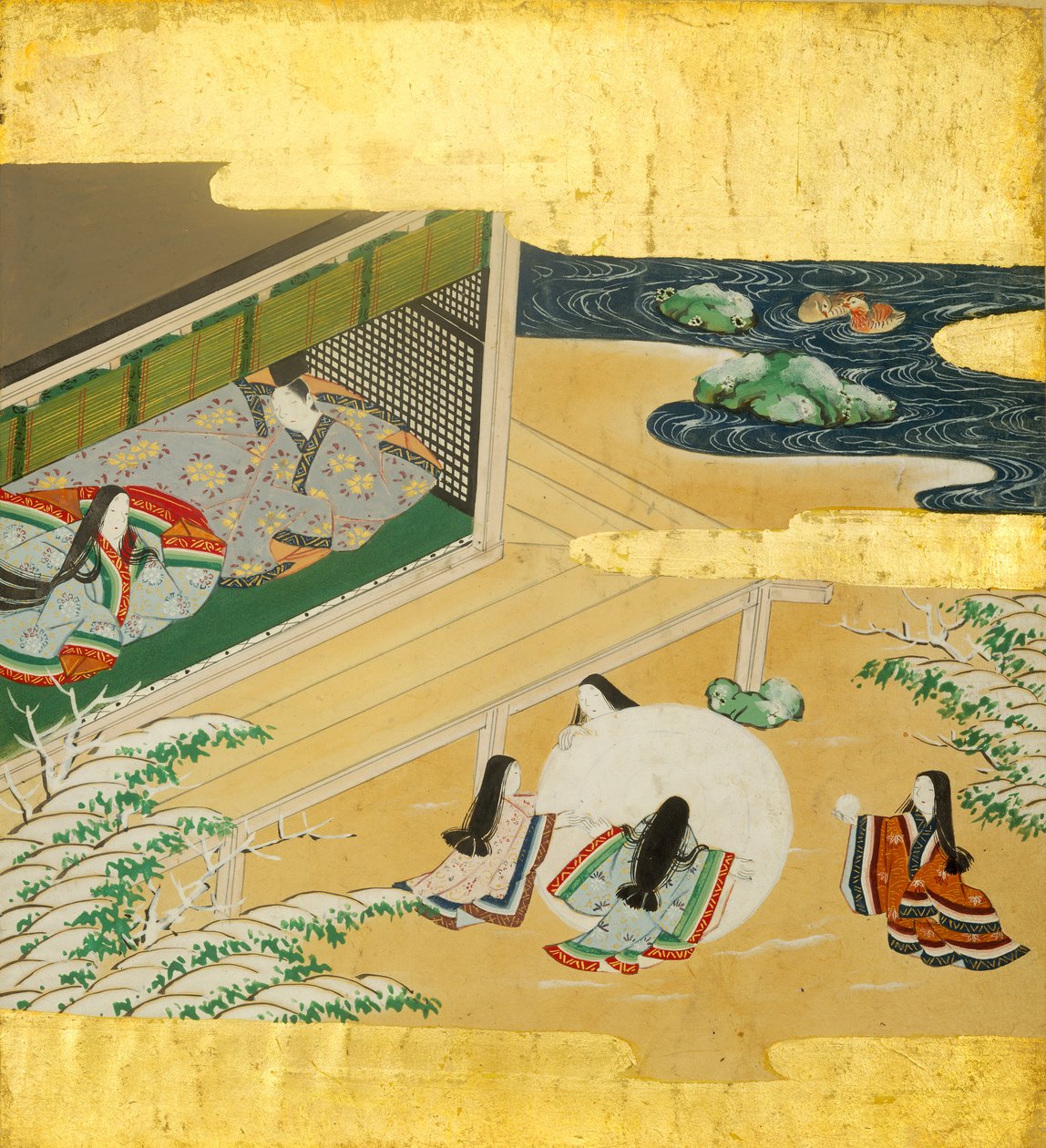 Historien om Genji Genji Monogatari, 1600-tallet. av Shoren