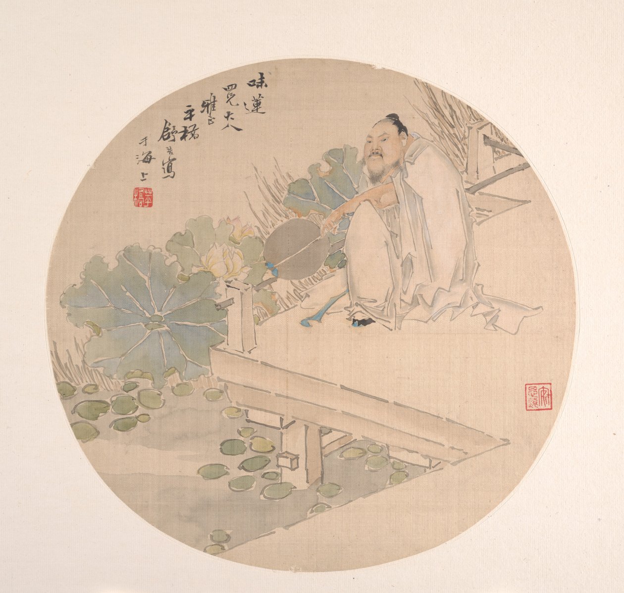 Beundrer Lotus. av Shu Hao