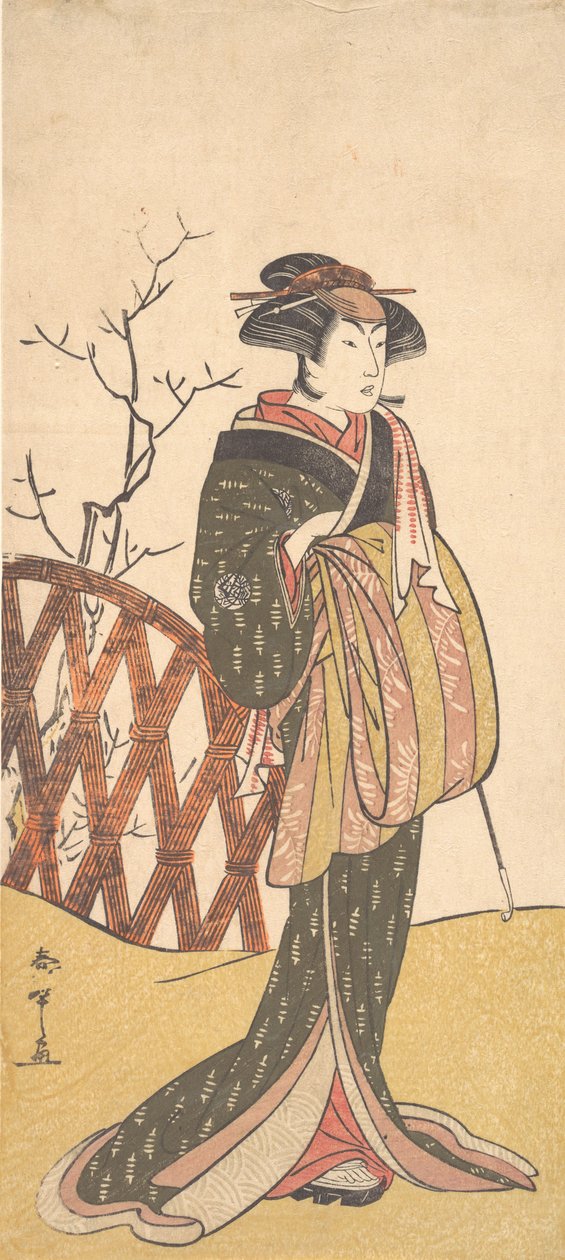 Nakamura Riko, 1774. av Shunsho