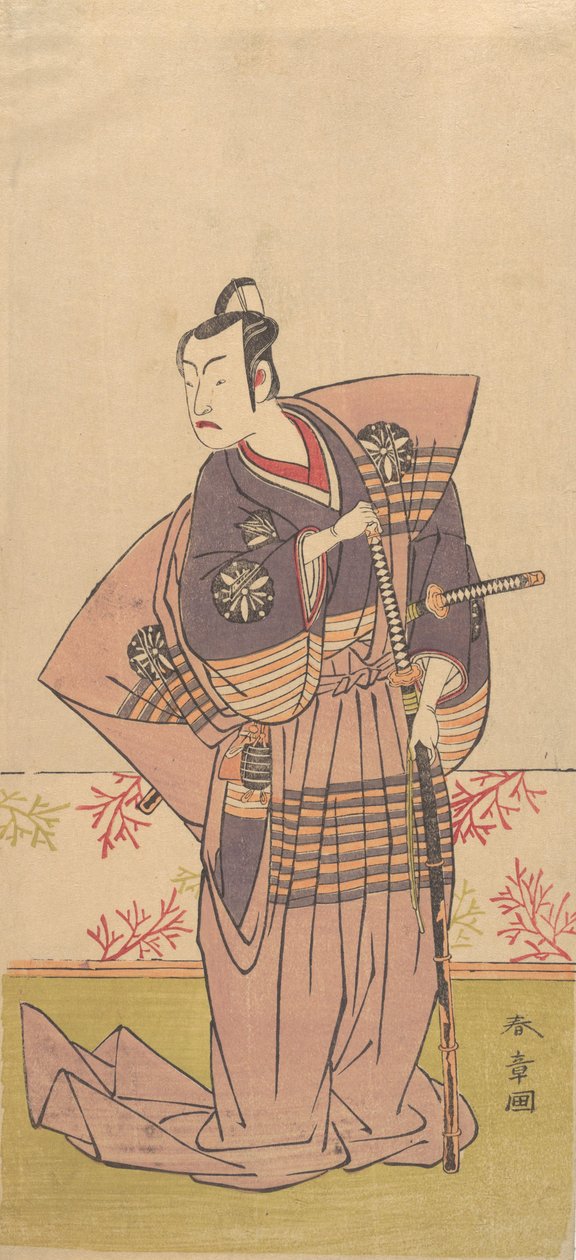 Tea C og R Matsumoto Gunpaku 2nd As A Samurai, 1771-72. av Shunsho