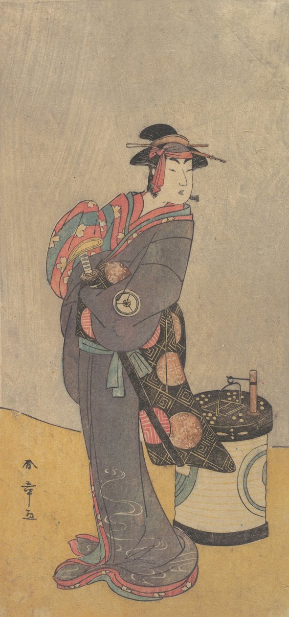 Den fjerde feiringsplanen som tillatelsessonen for kvinner, ikke sant? 1787-90. av Shunsho