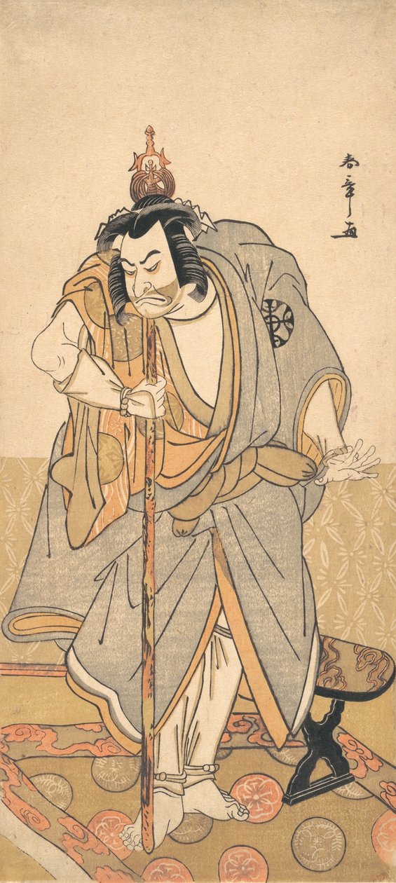 Tea Ac and r Nakamura Nakazo As A Roku Jurokubu Pilgrim and Buddy St Tempe, ikke sant? 1780. av Shunsho