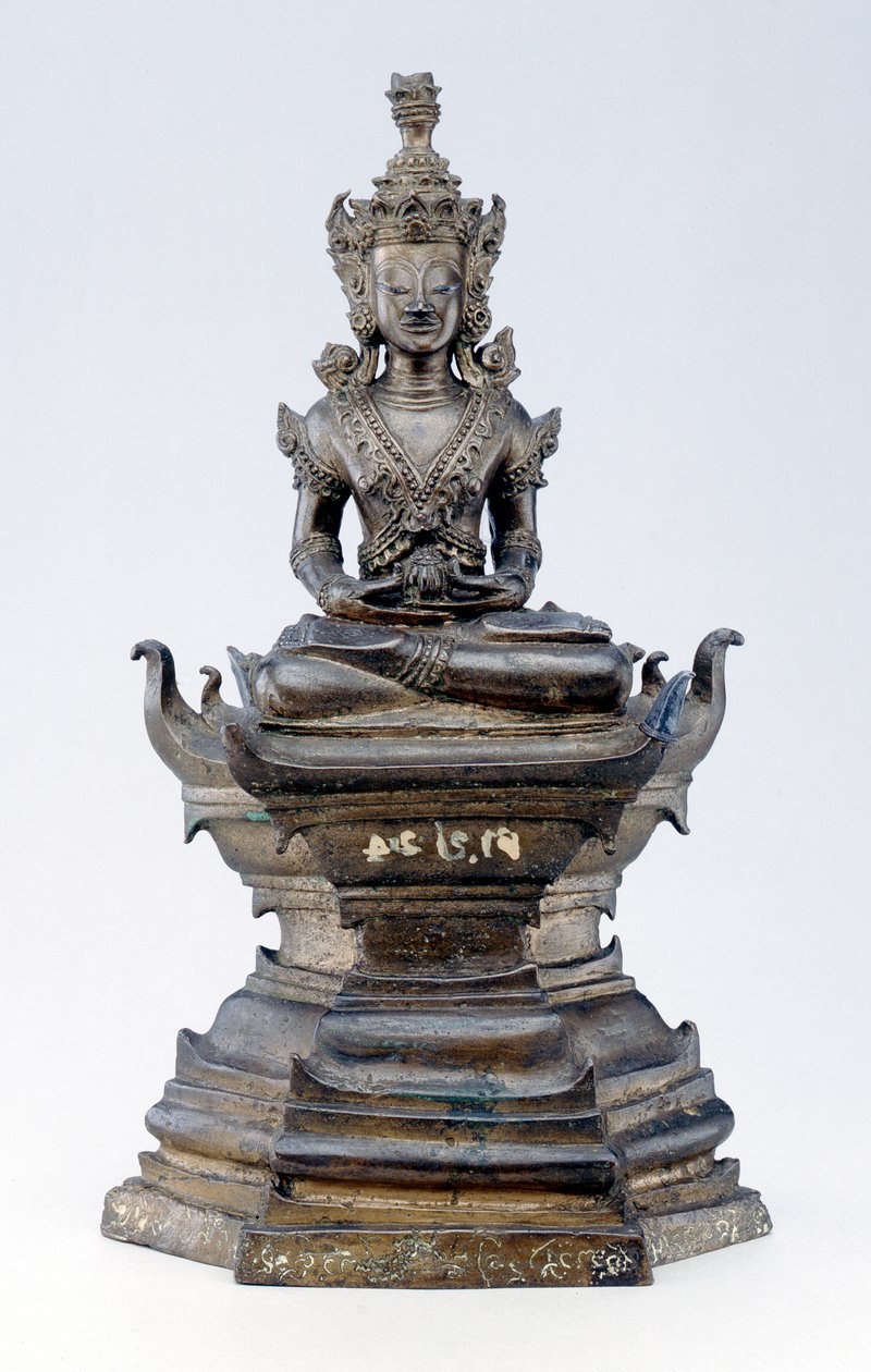 Buddha som helbreder, Lan Na-kultur (bronse) av Siamese School