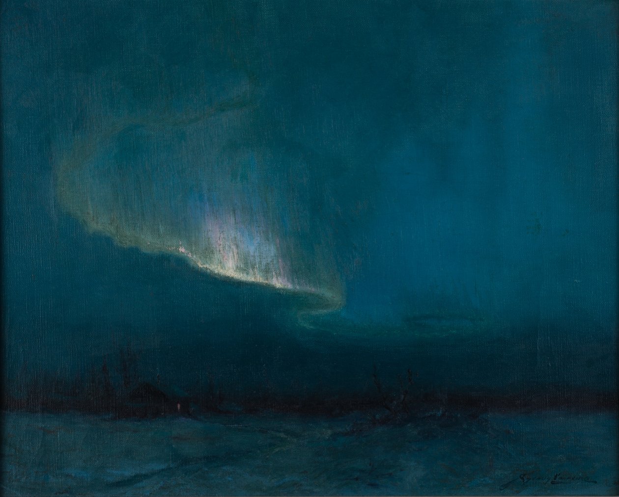 Nordlyset, 1926 av Sidney Laurence