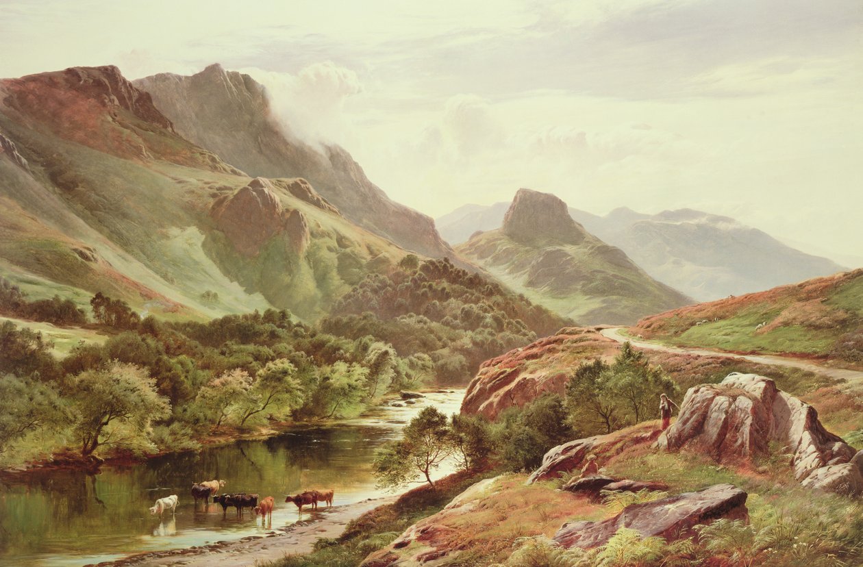 Borrowdale av Sidney Richard Percy