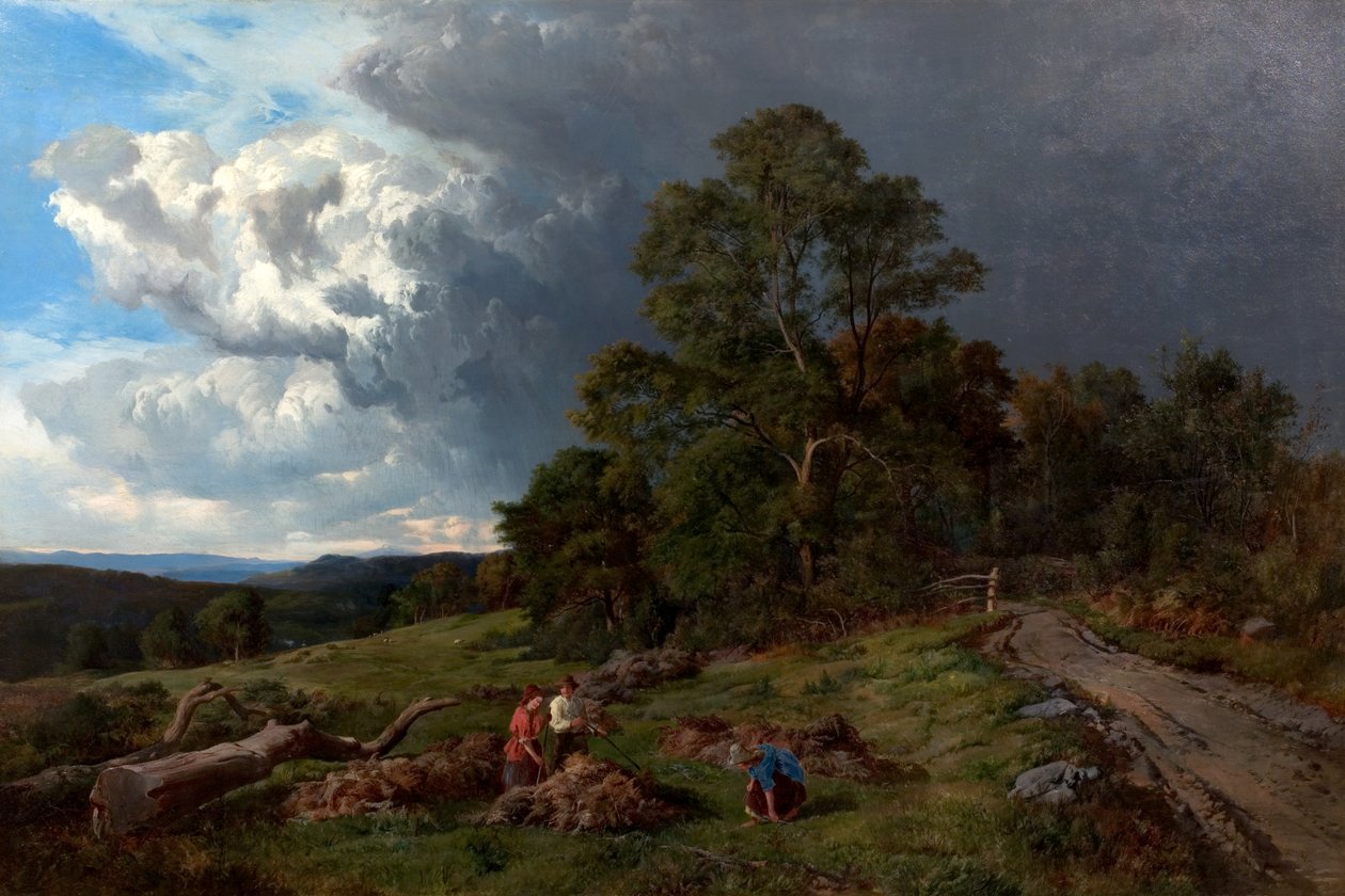 The Fern Gatherers, 1857 av Sidney Richard Percy