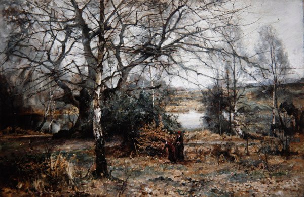 Silvan Woods (olje på lerret) av Sidney Grant Rowe