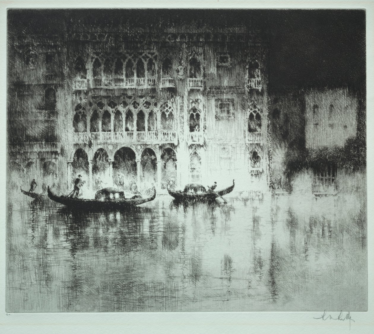 Venetiansk sett: nr. 1, Palazzo Ca d