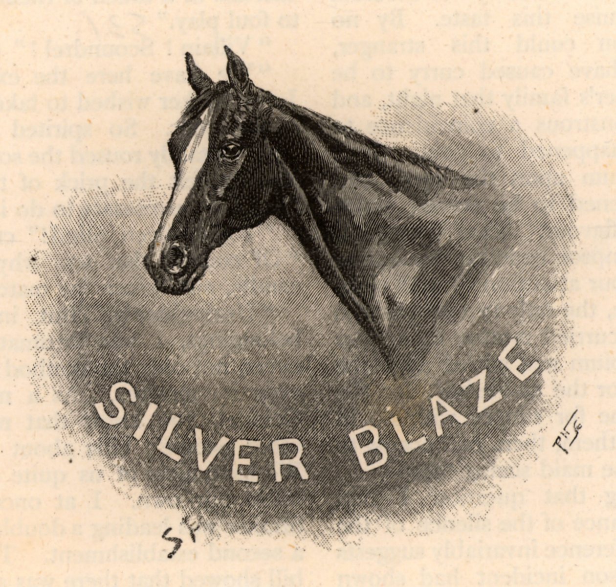 Adventure of Silver Blaze av Sidney Paget
