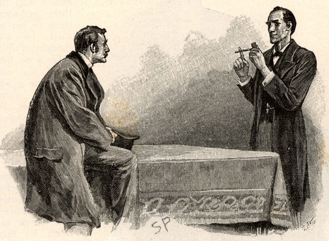 Adventure of Yellow Face av Sidney Paget