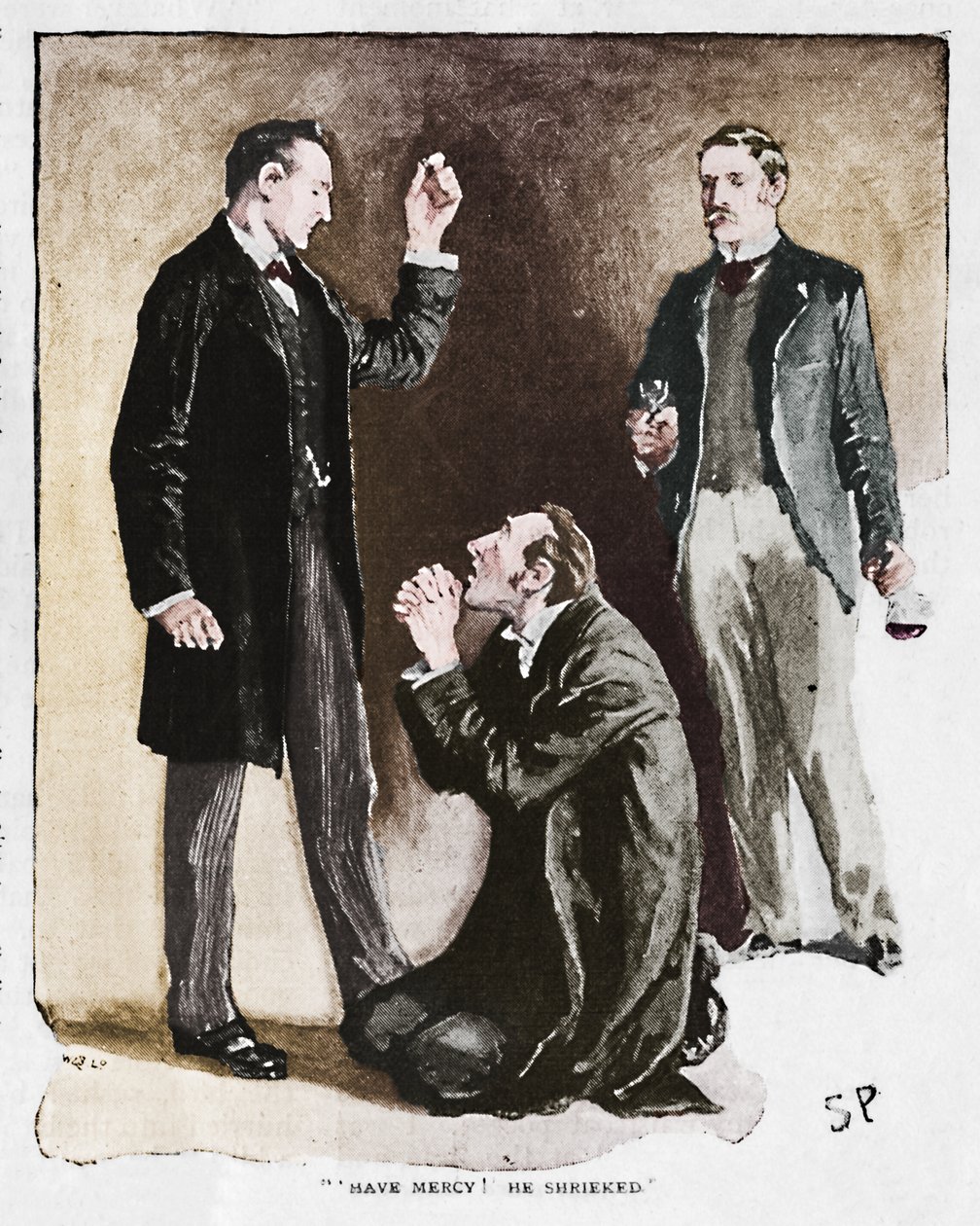 Ha nåde! Han skrek, 1892 av Sidney Paget