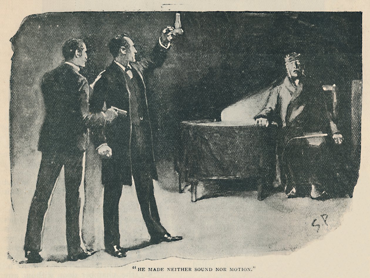 Han laget verken lyd eller bevegelse, 1892 av Sidney Paget