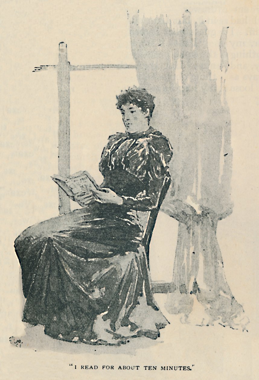 Jeg leste i omtrent ti minutter, 1892 av Sidney Paget