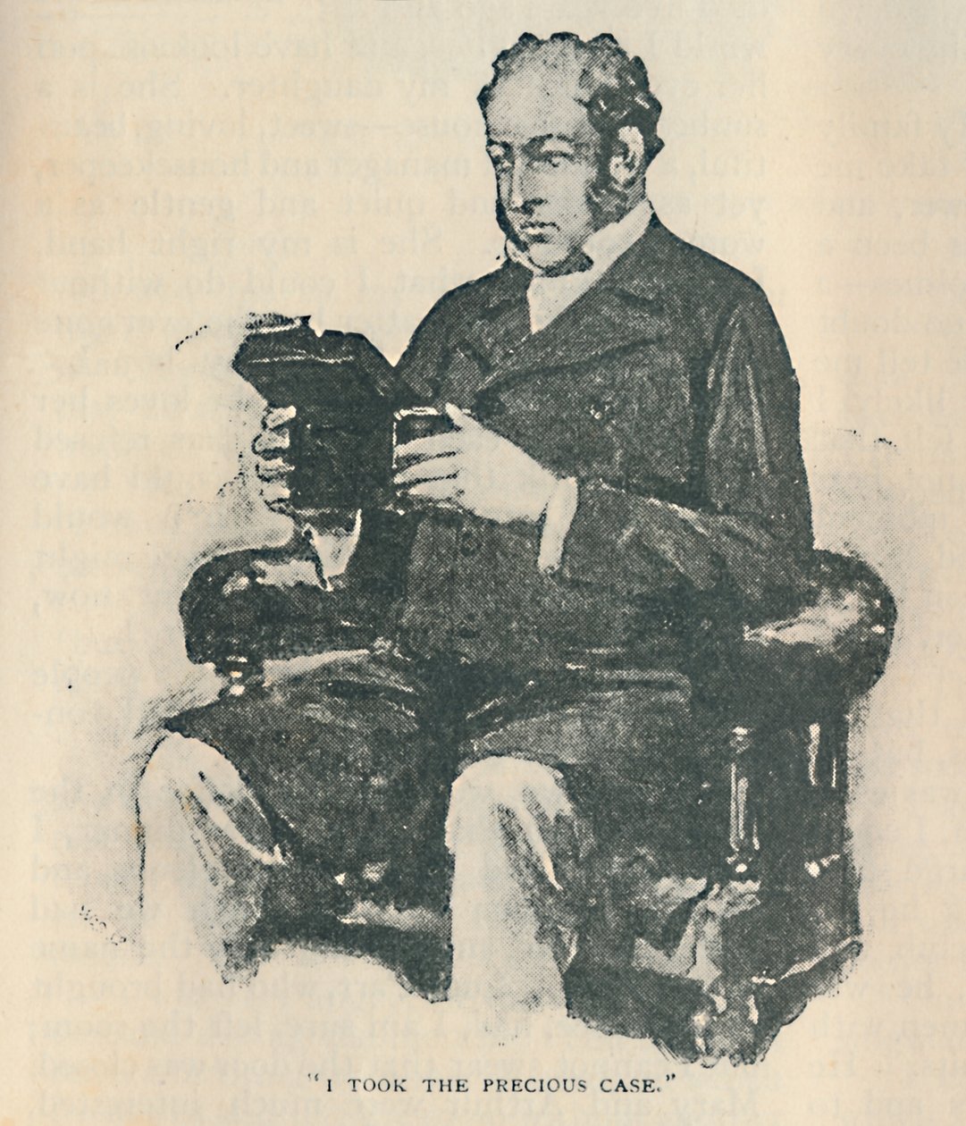Jeg tok den dyrebare saken, 1892 av Sidney Paget