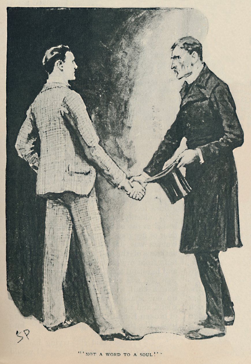 Ikke et ord til en sjel, 1892 av Sidney Paget