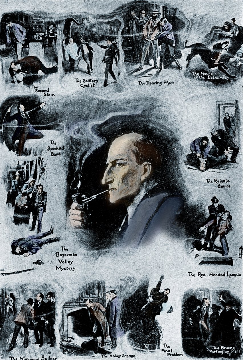 Sherlock Holmes by Sir Arthur Conan Doyle av Sidney Paget