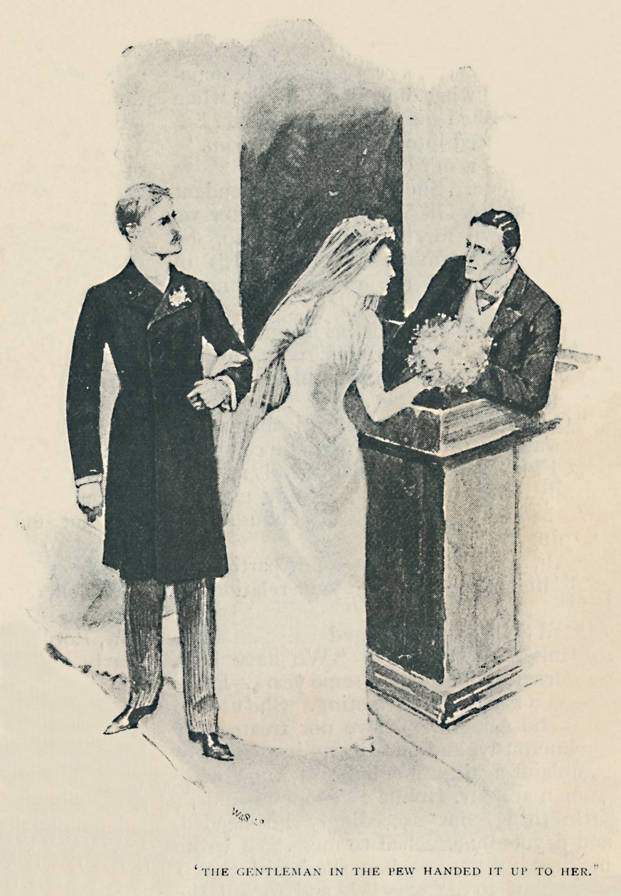 The Gentleman In The Few Overlot It Up To Her, 1892 av Sidney Paget