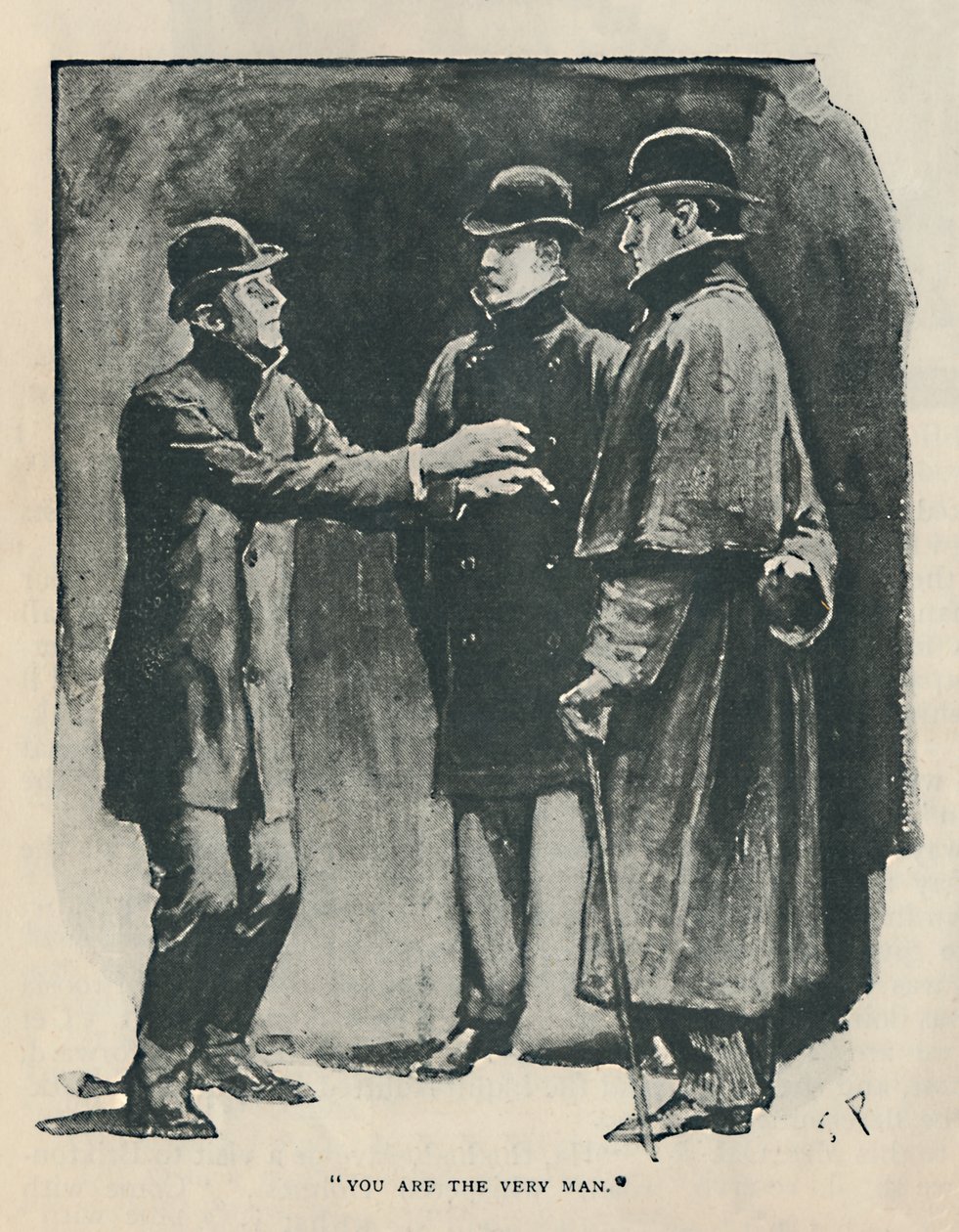 You Are The Very Man, 1892 av Sidney Paget