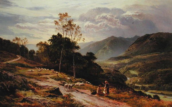 Lille Langdale, Westmoreland av Sidney Richard Percy