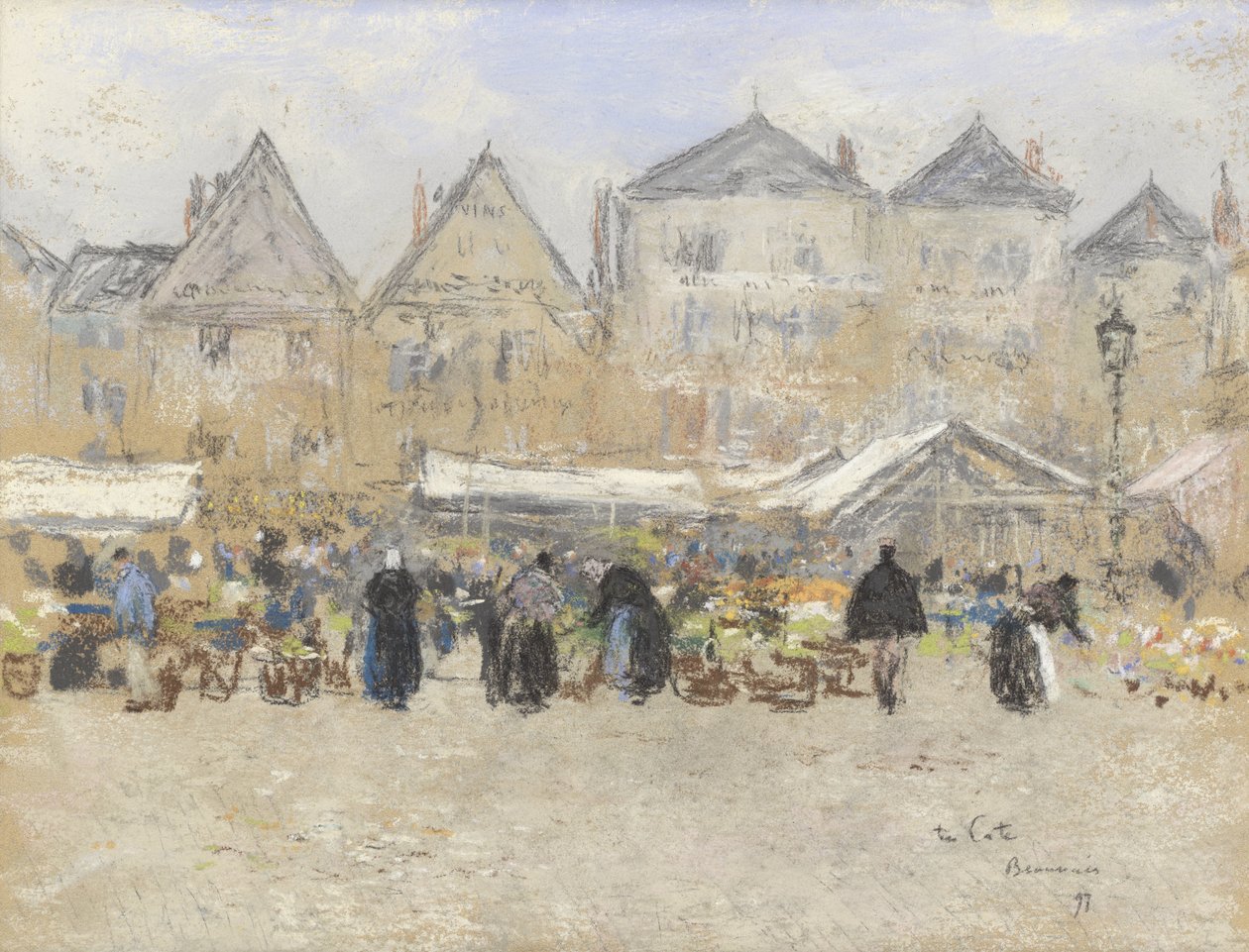 Marked i Beauvais av Siebe Johannes ten Cate
