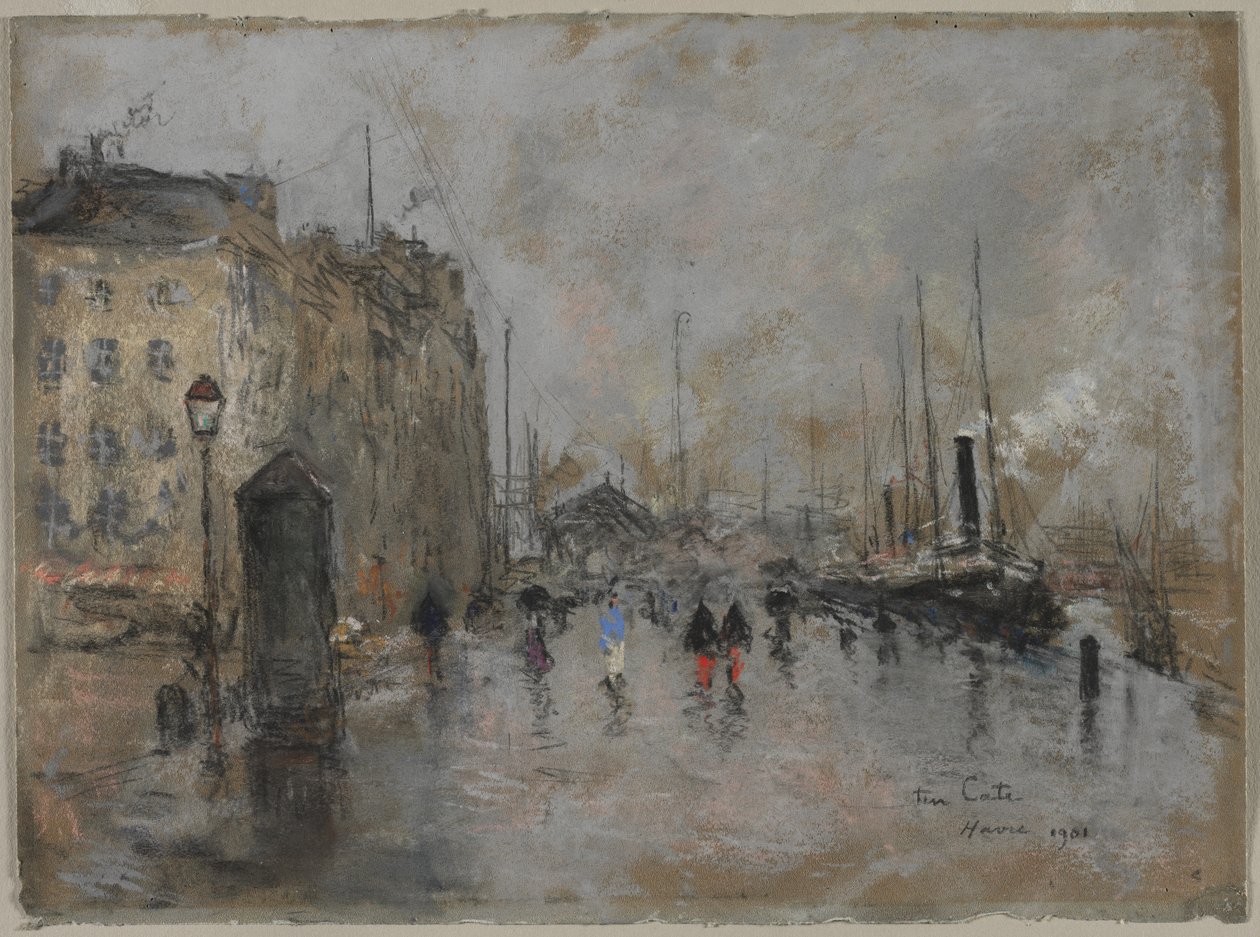 Grand Quai i Le Havre av Siebe Johannes ten Cate