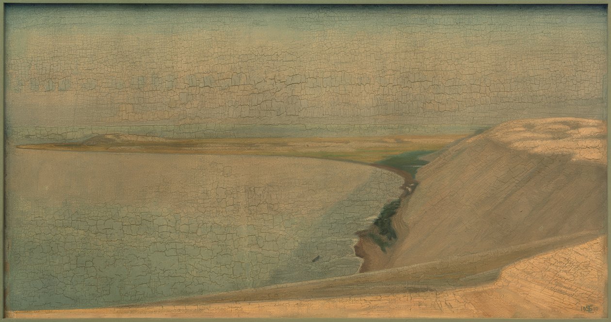 høyt sanddynelandskap av Siegfried von Leth