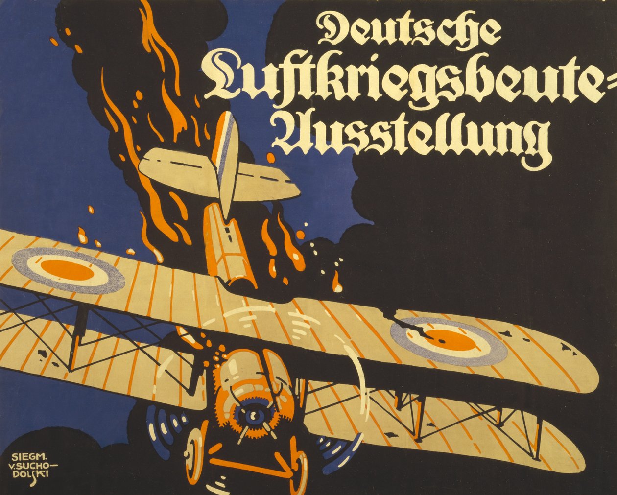 Tysk luftkrigføringsutstilling av Siegmund von Suchodolski