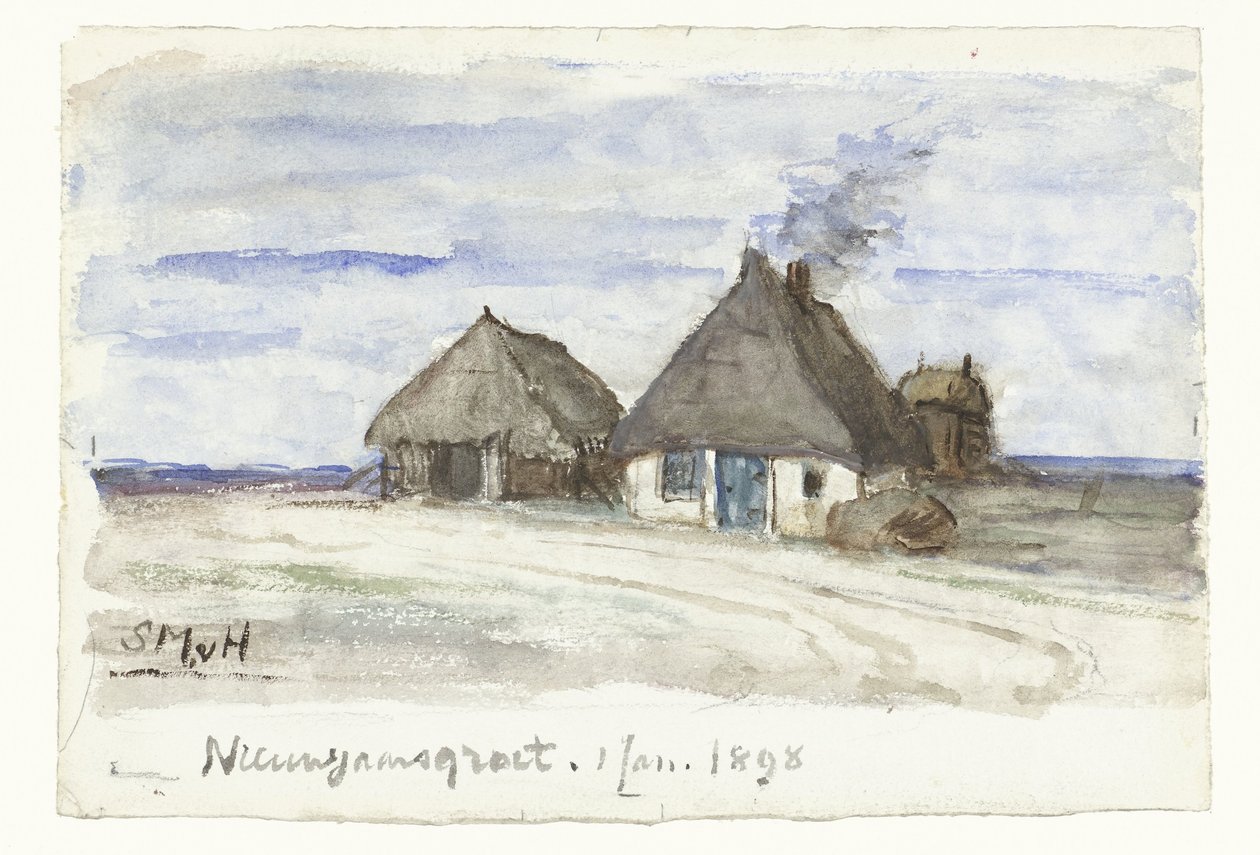 Nyttårshilsen med Farm av Sientje Mesdag van Houten