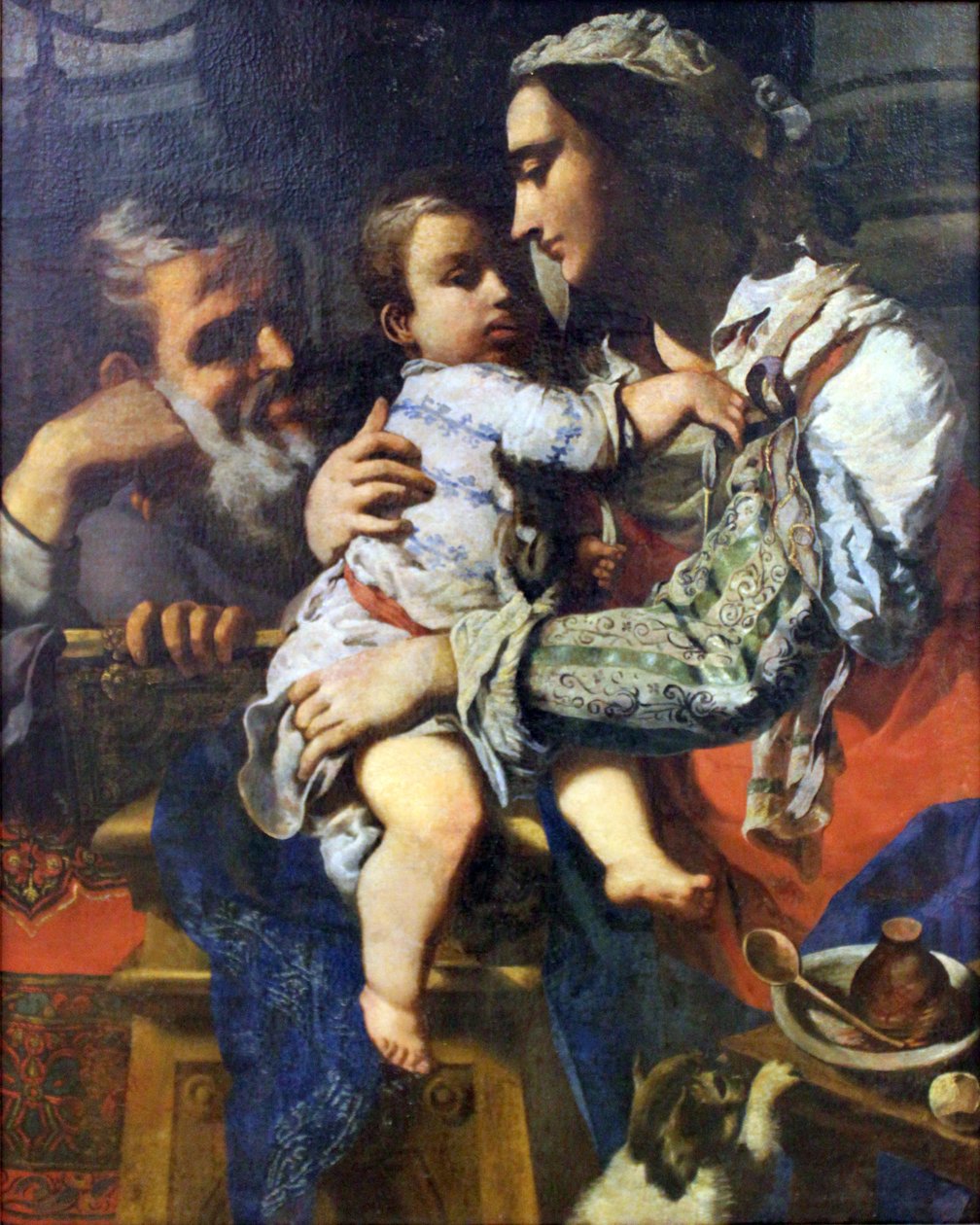 Den hellige familie av Sigismondo Coccapani