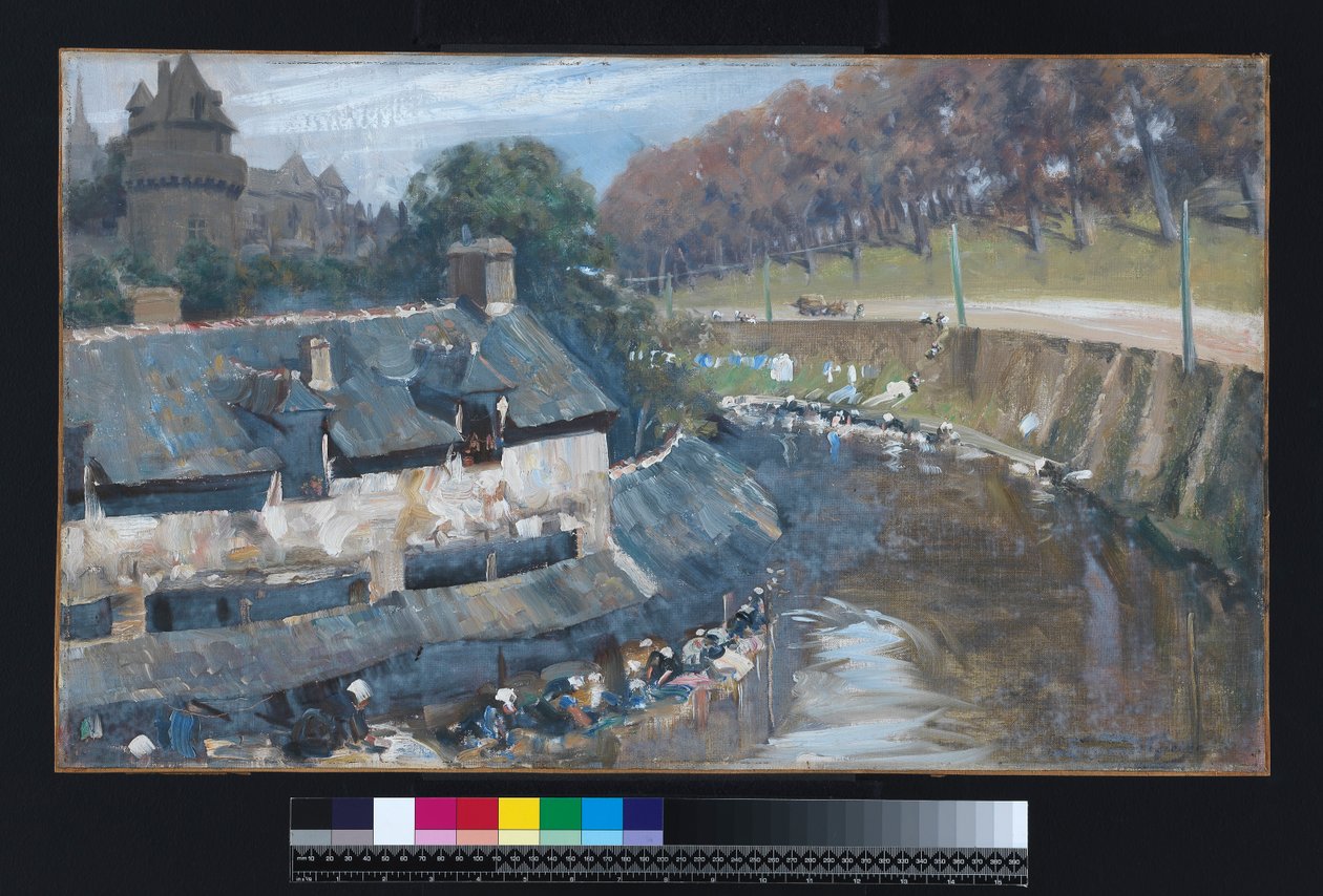 Vannes, Britanny, før 1939 av Sigismund Christian Hubert Goetze