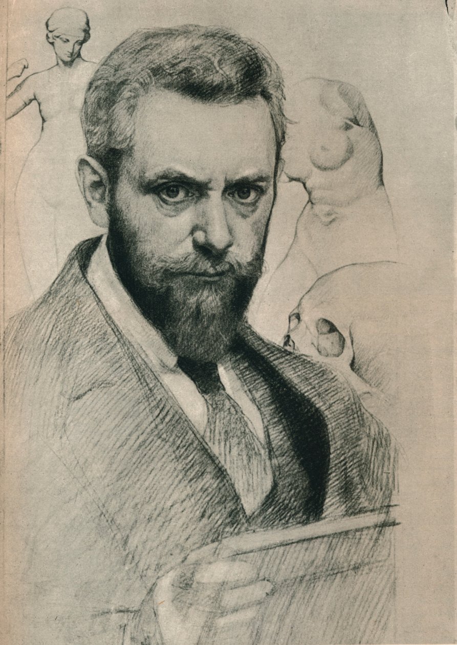Portrett av av Sigmund Lipinsky