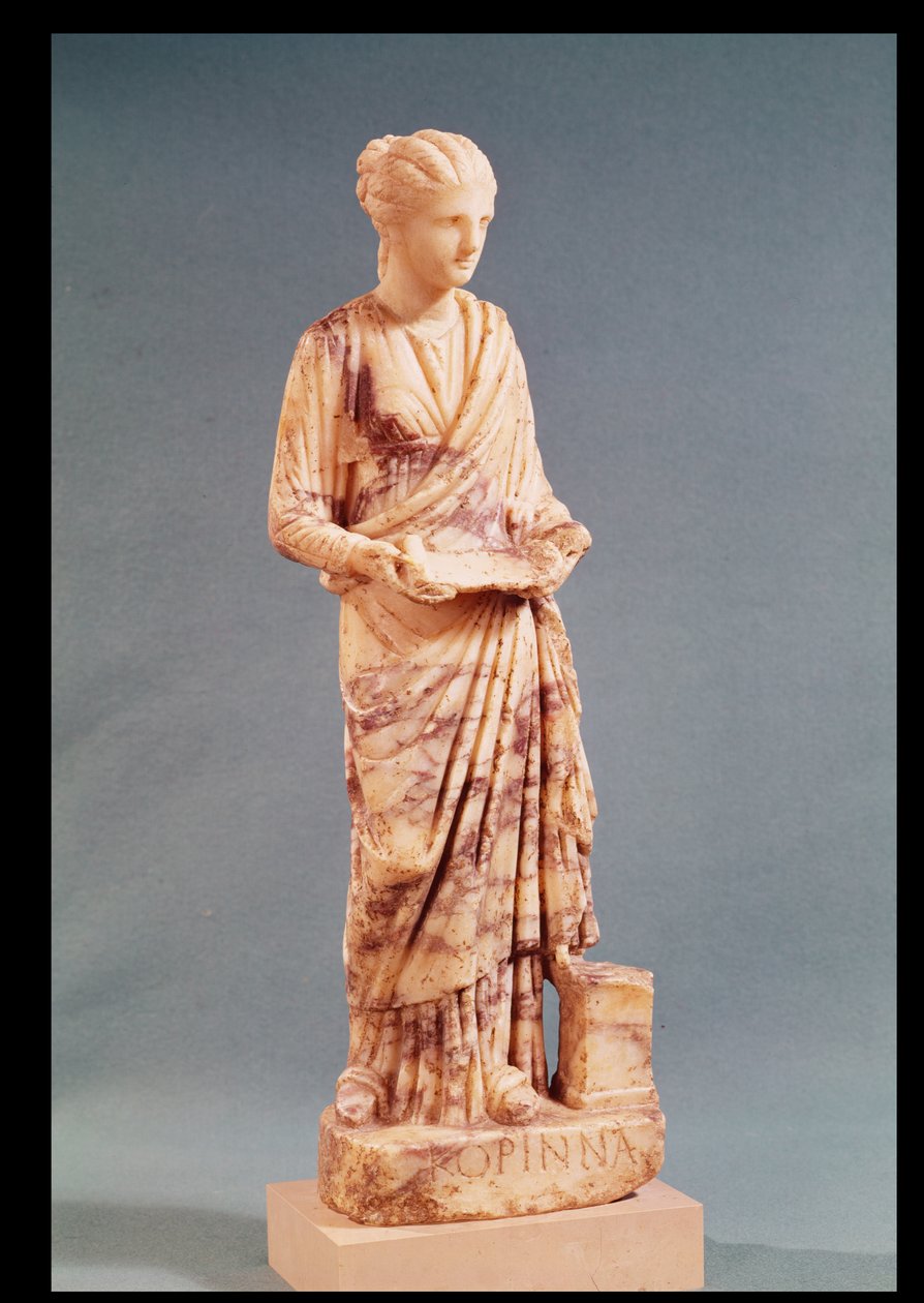 Corinna (marmor) av Silanion Silanion