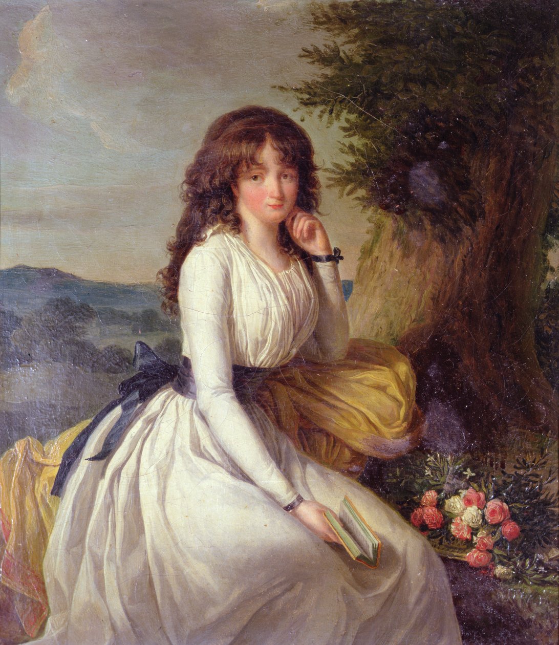 La Belle Pamela ca. 1789 av Silvestre Mirys