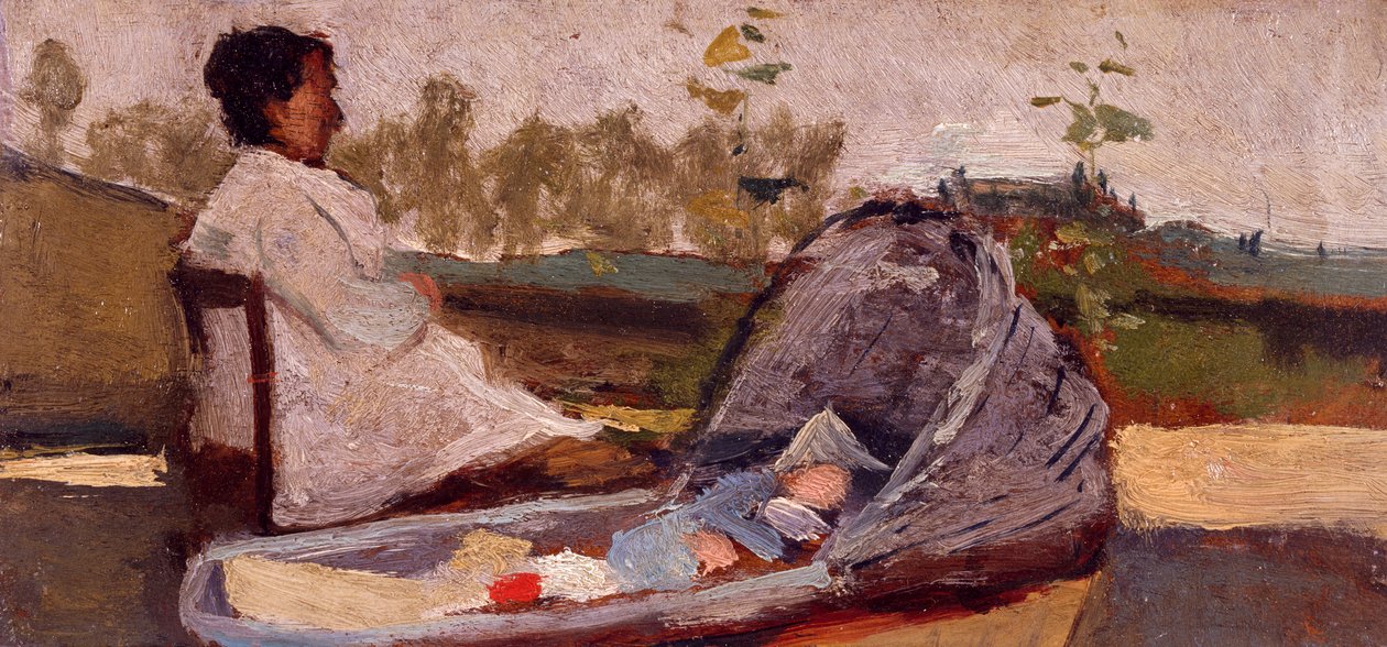 The Cradle, av Silvestro Lega av Silvestro Lega