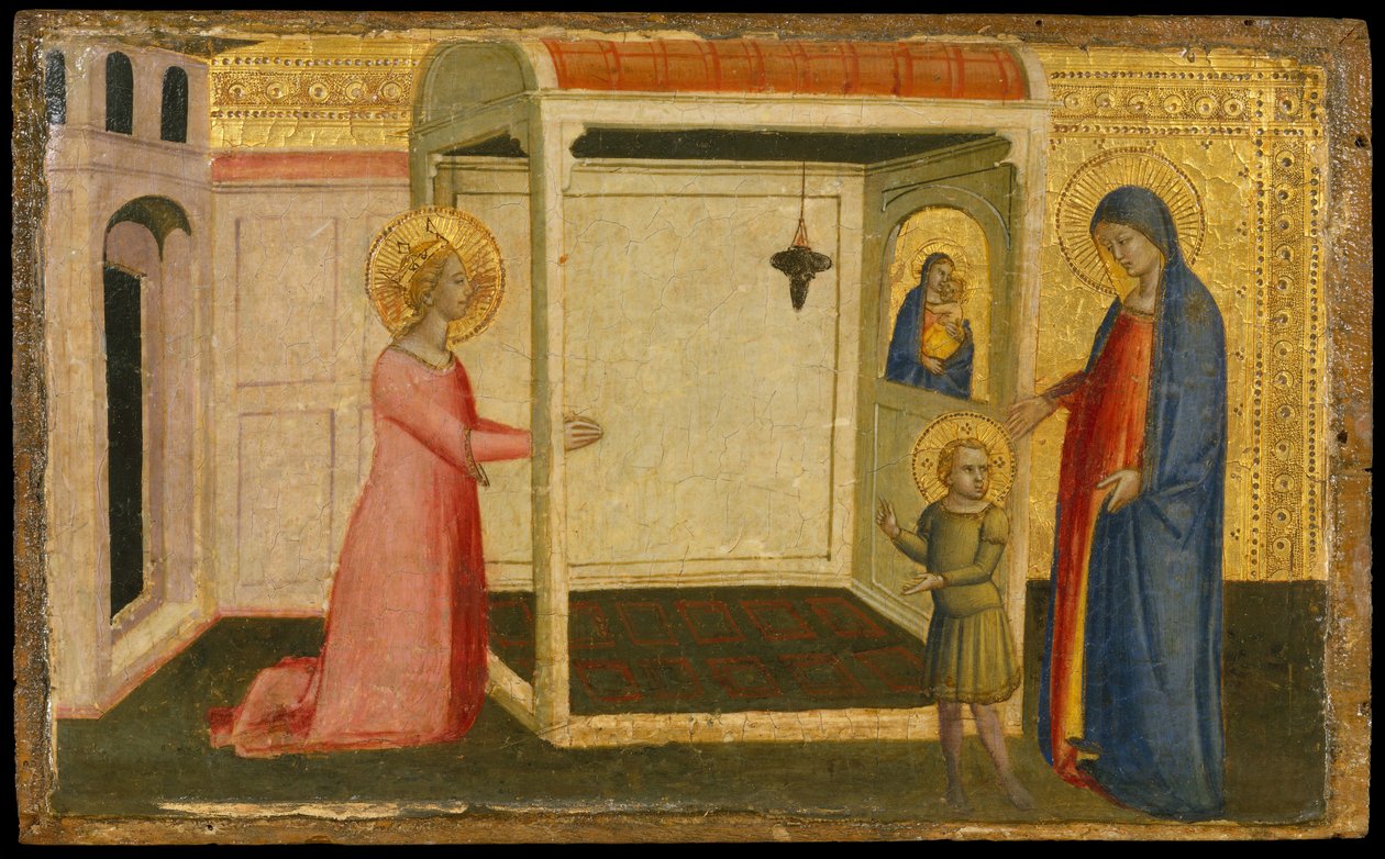 The Vision of Saint Catherine of Alexandria, andre halvdel av 1300-tallet. av Silvestro dei Gherarducci