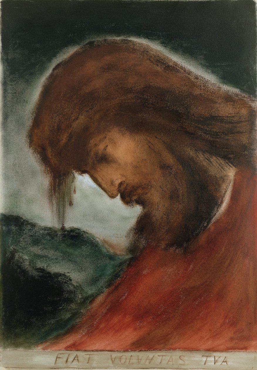 Må din vilje skje (wc) av Simeon Solomon